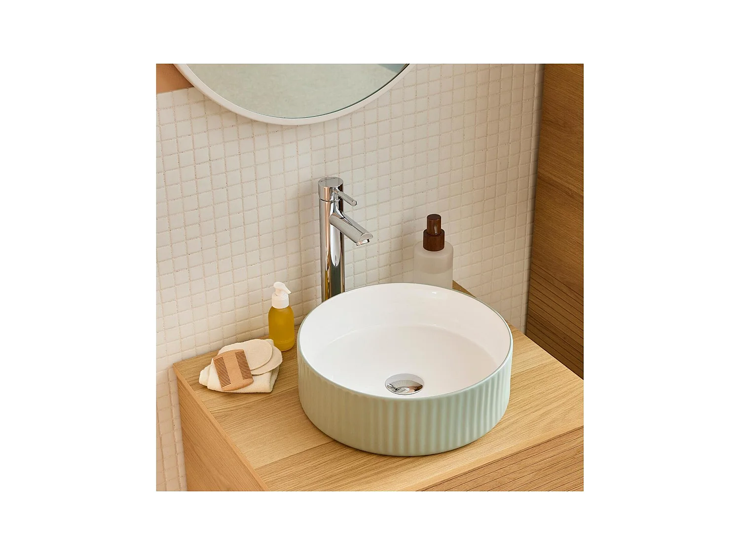 GRIFO hoge uitloop eenhendel badkamerkraan