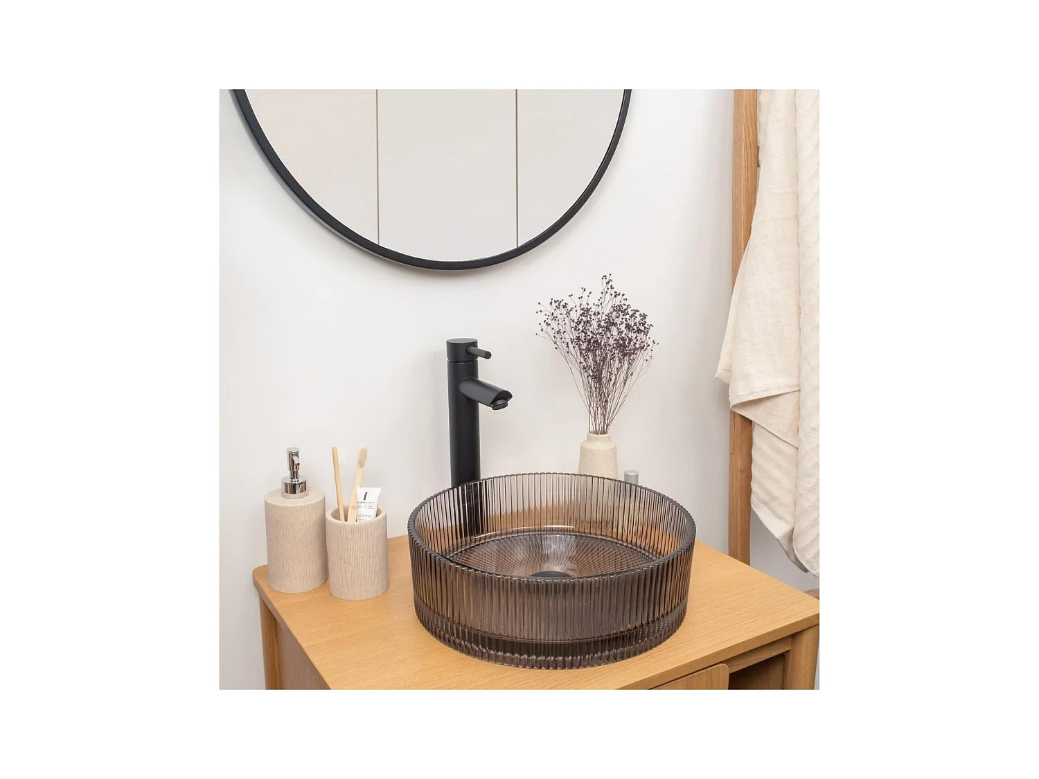 GRIFO hoge uitloop eenhendel badkamerkraan