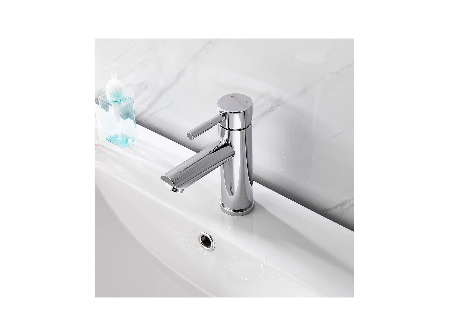 TAP badkamerkraan met lage uitloop