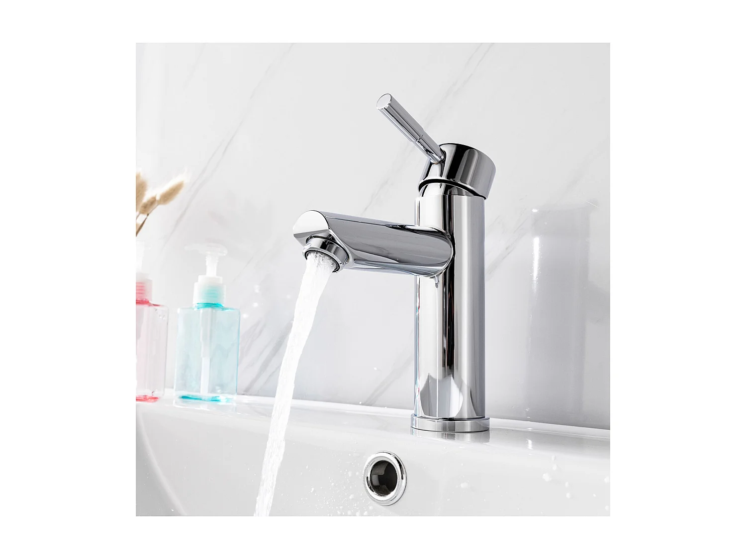 Rubinetto per bagno TAP con beccuccio basso