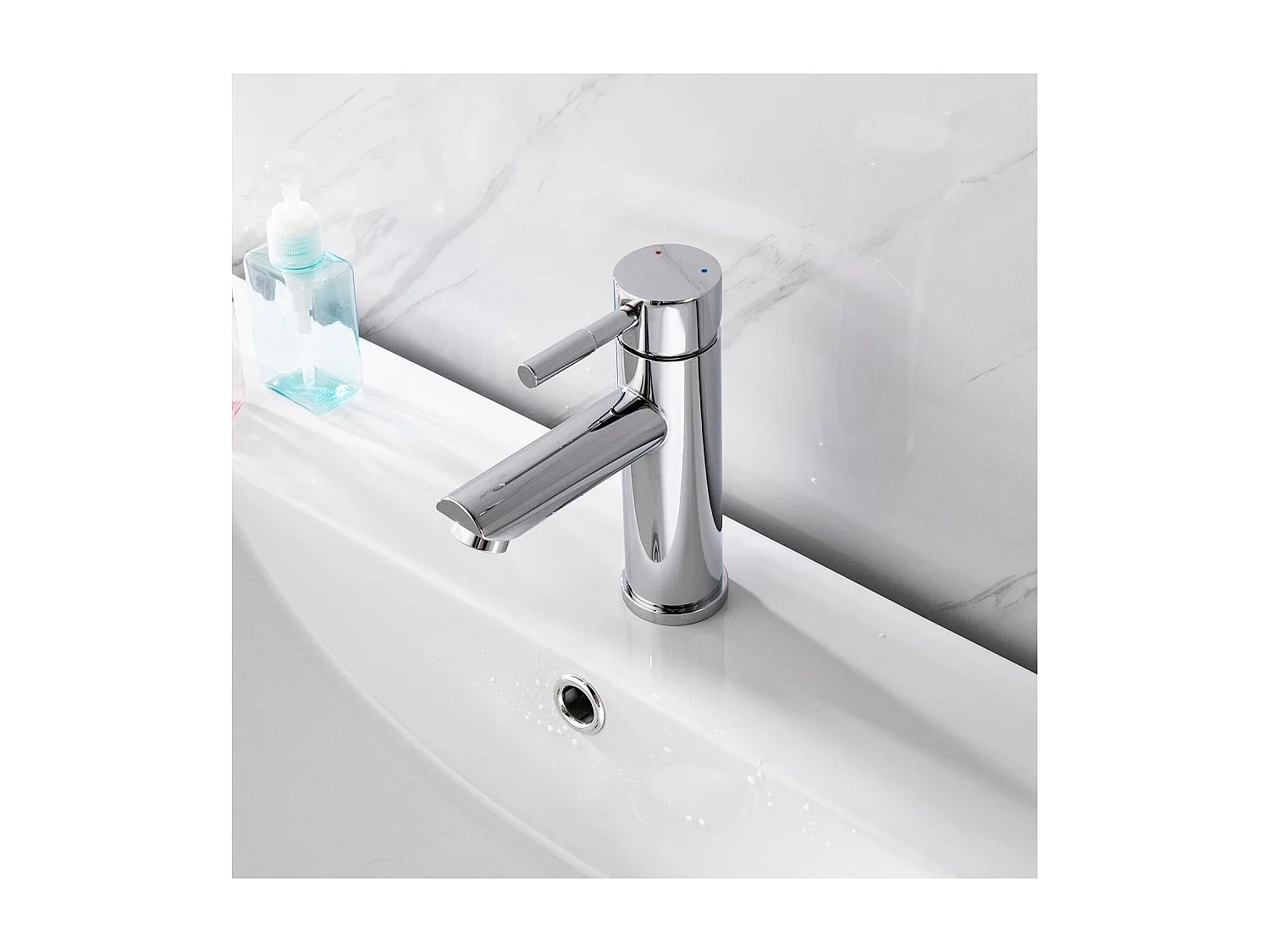 Rubinetto per bagno TAP con beccuccio basso