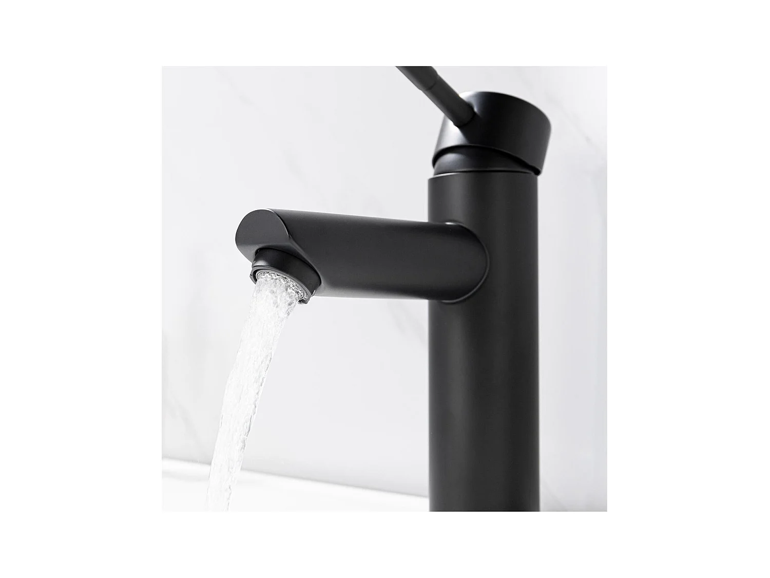 TAP badkamerkraan met lage uitloop