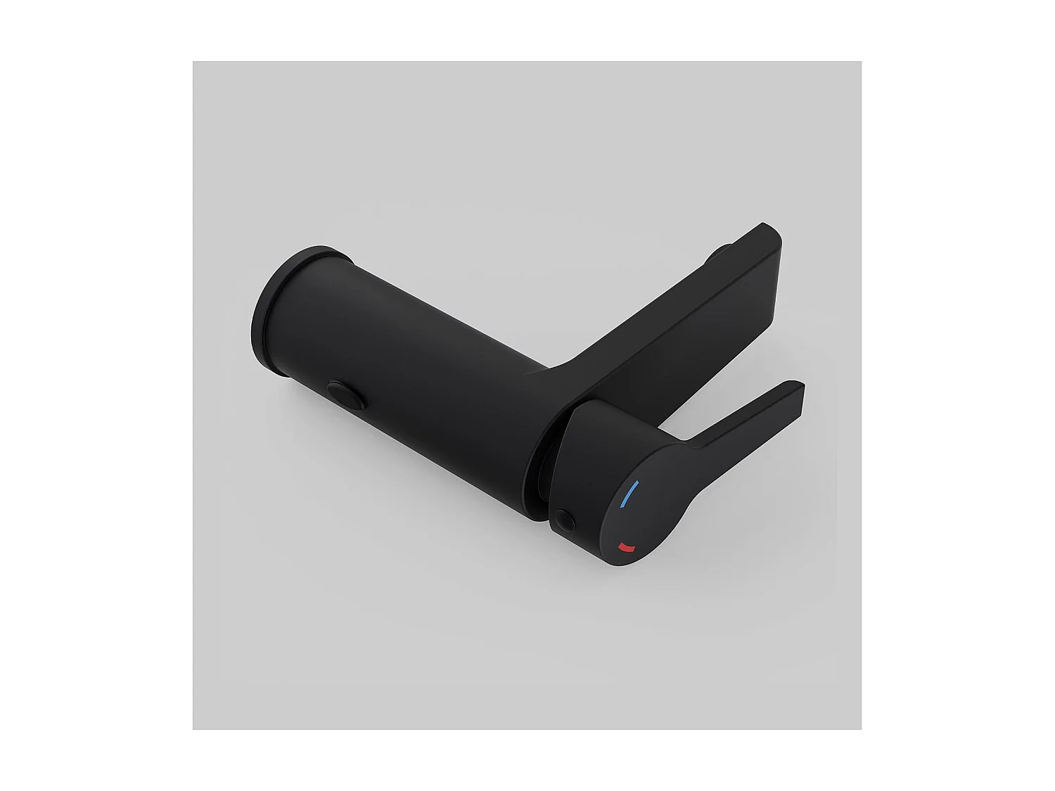 Neto lage uitloop badkamermengkraan