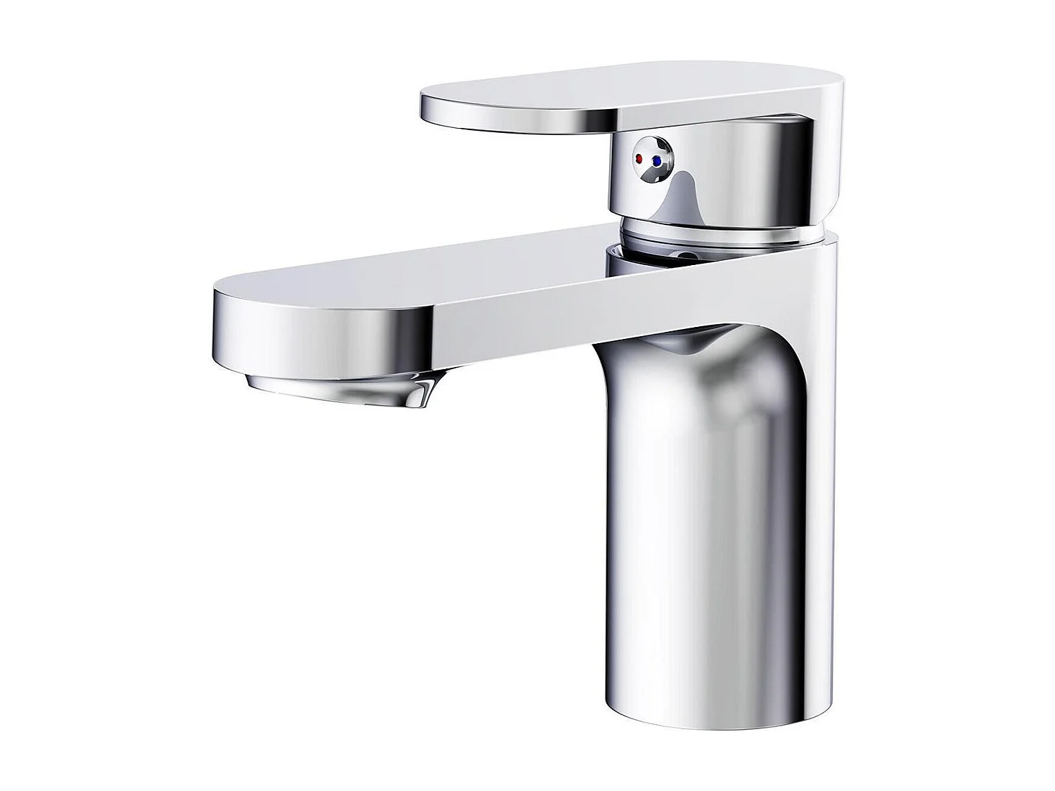 Grifo de baño con caño bajo  H15cm ROB