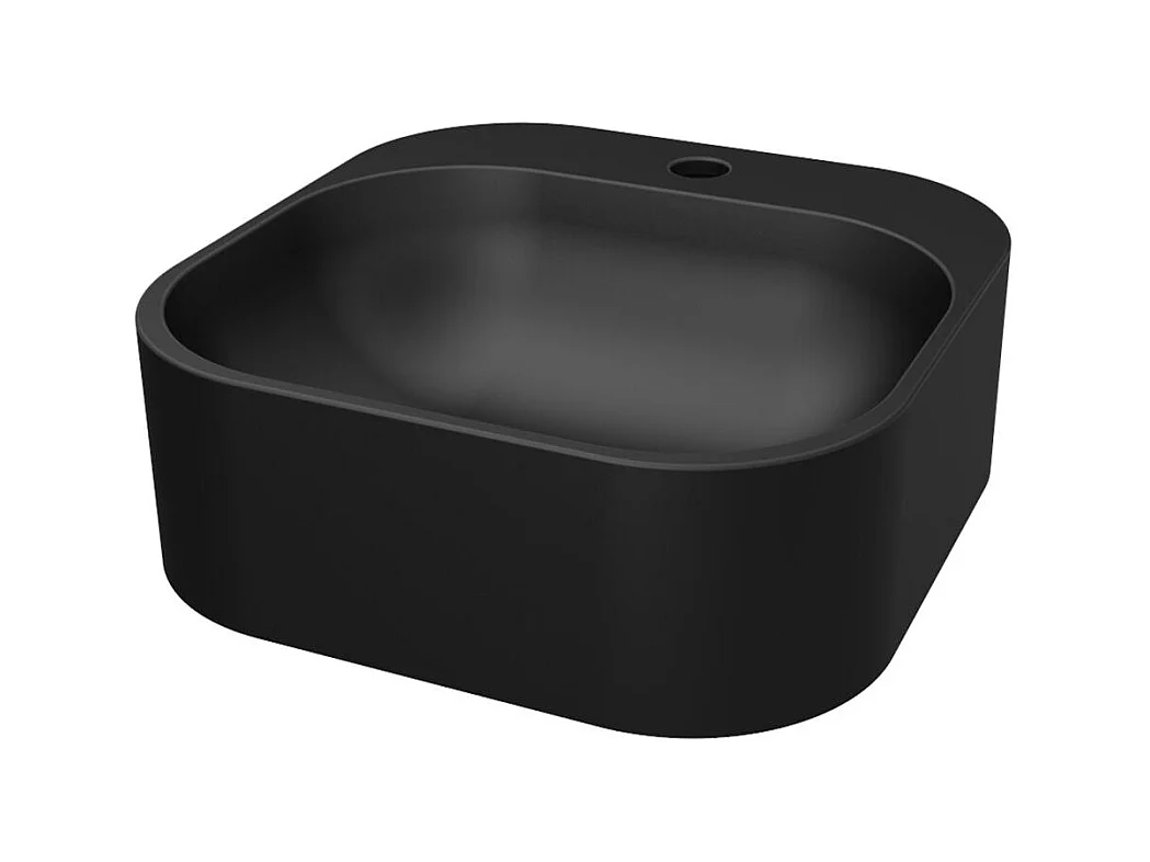 Ovales Aufsatzwaschbecken aus Harz Sian