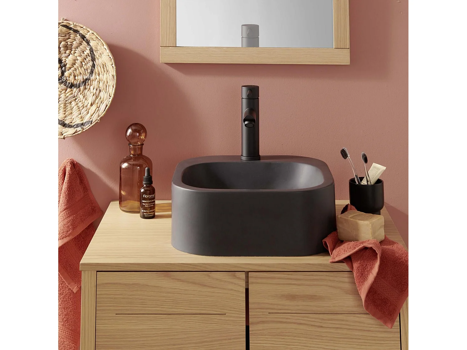 Sian ovale hars wastafel