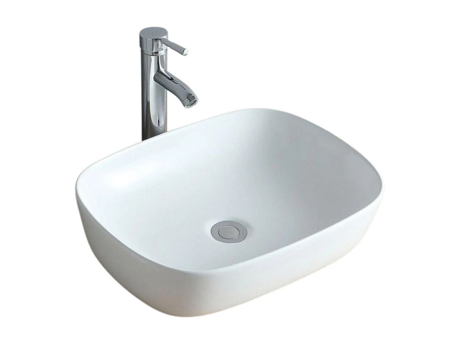 DIEGO ovale keramische opzetwastafel