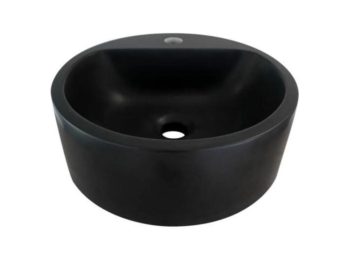 Ronde wastafel in Nori-hars