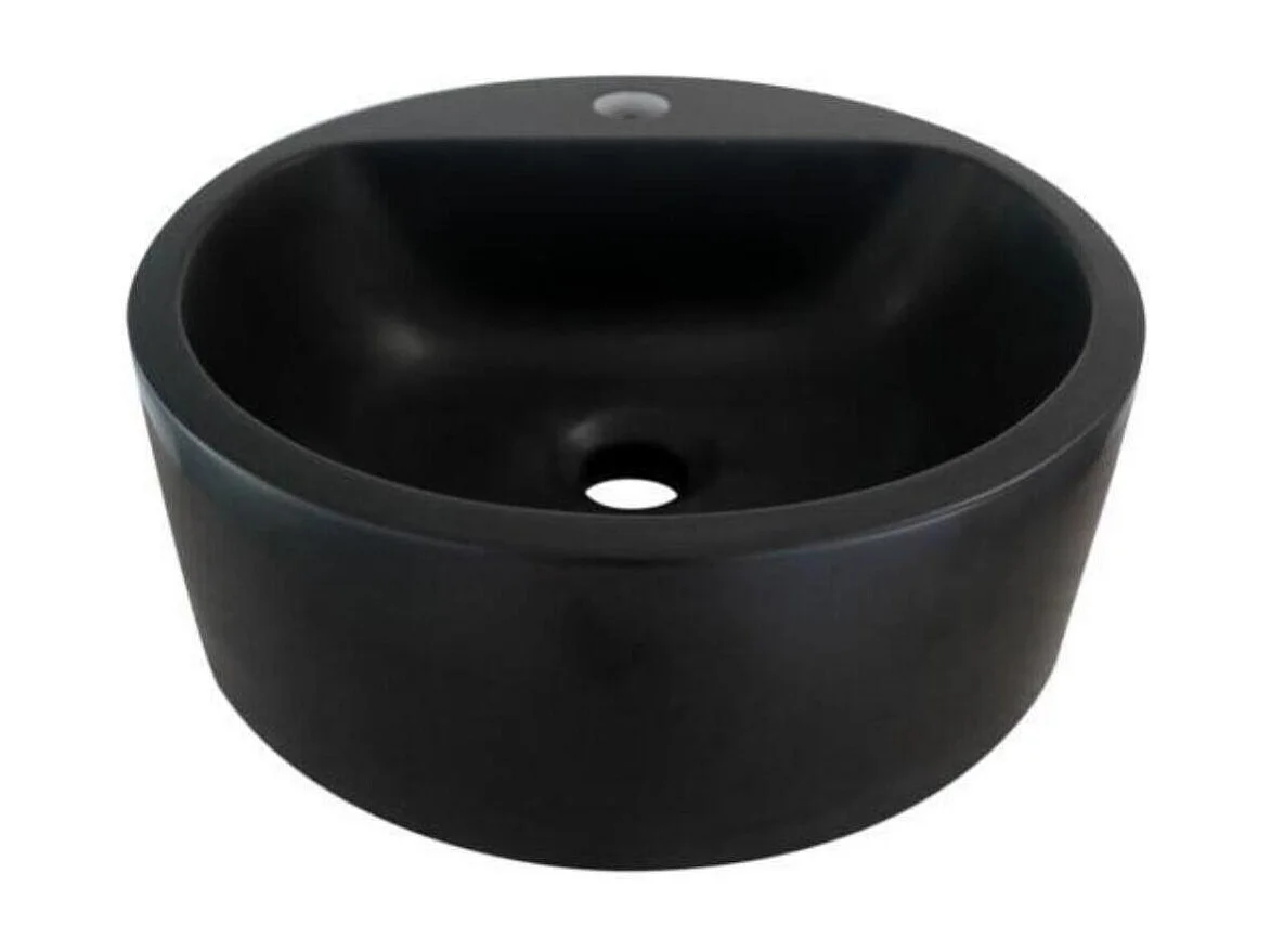 Ronde wastafel in Nori-hars