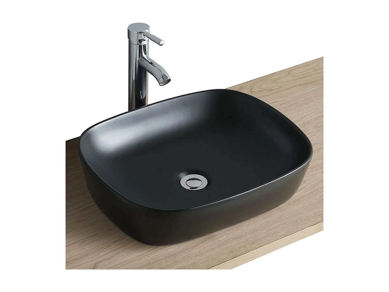 Lavabo ovale da appoggio in ceramica DIEGO