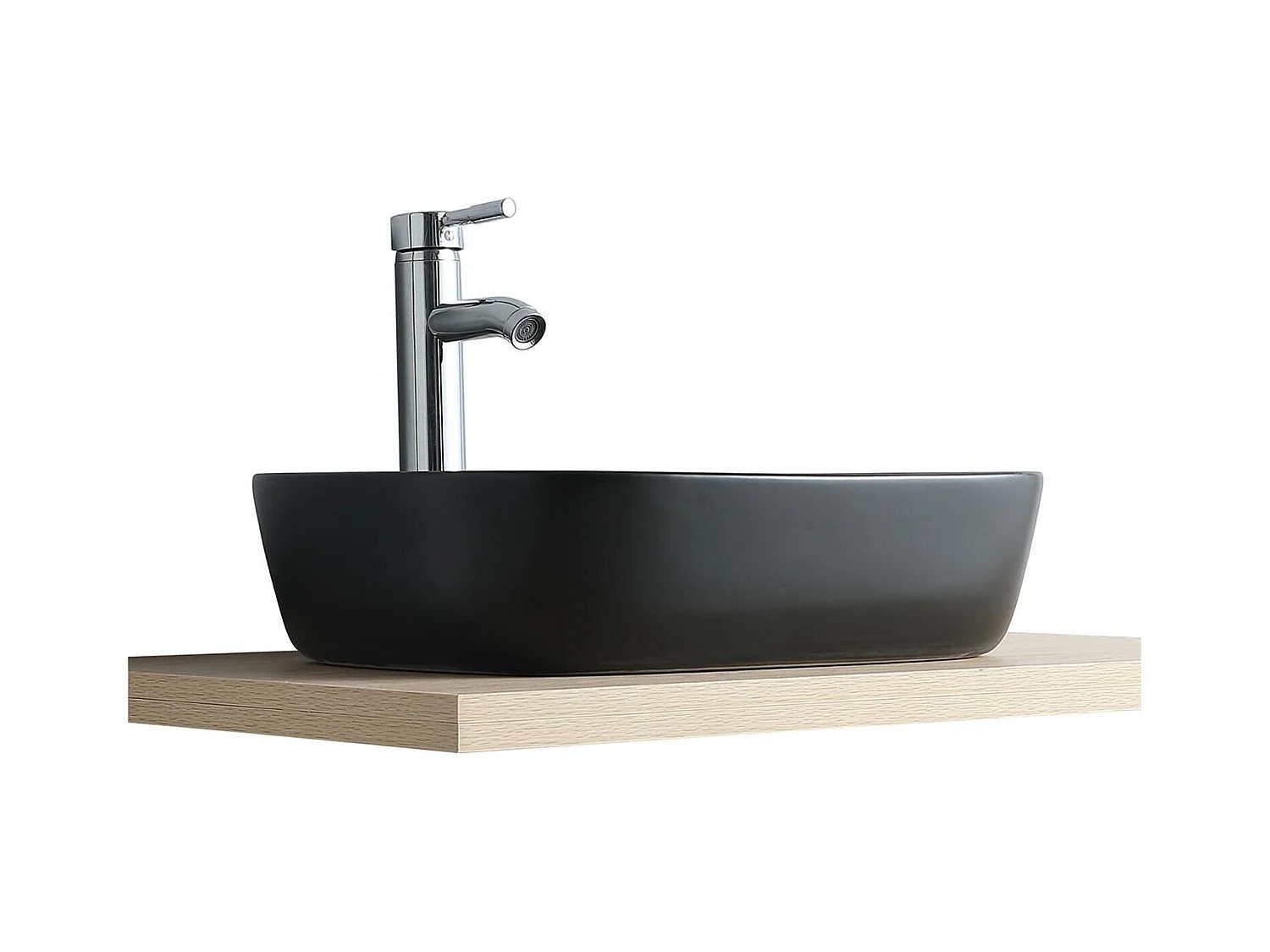 Lavabo ovale da appoggio in ceramica DIEGO