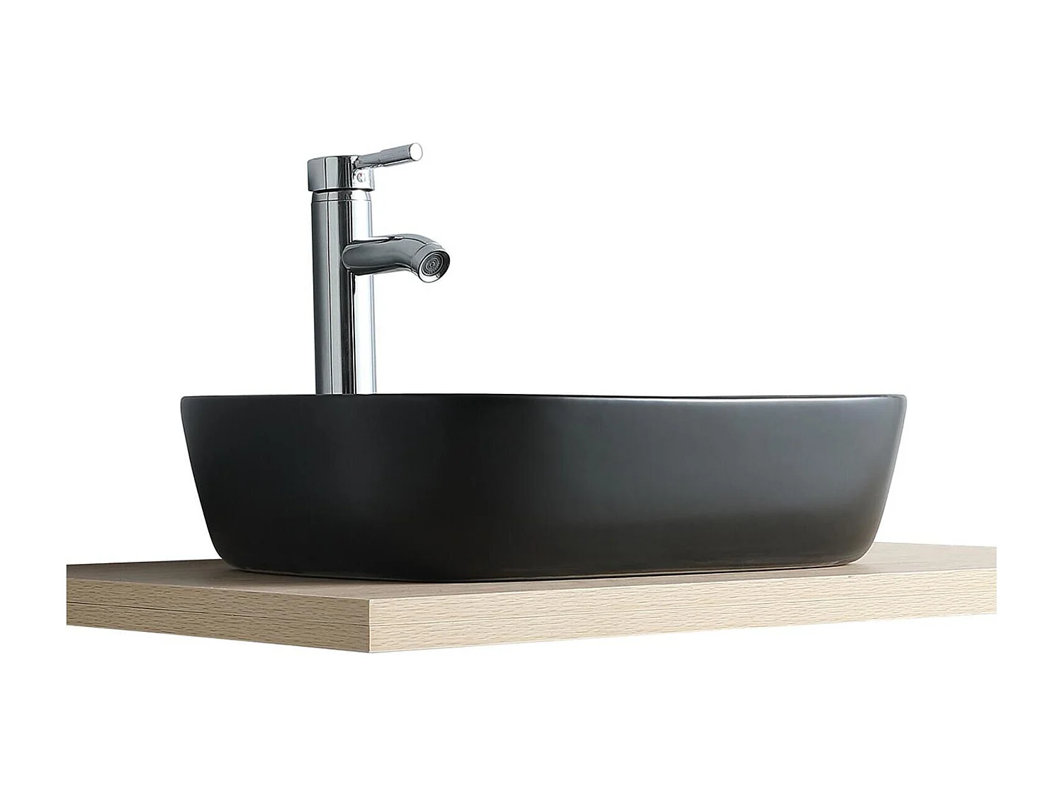 DIEGO ovale keramische opzetwastafel