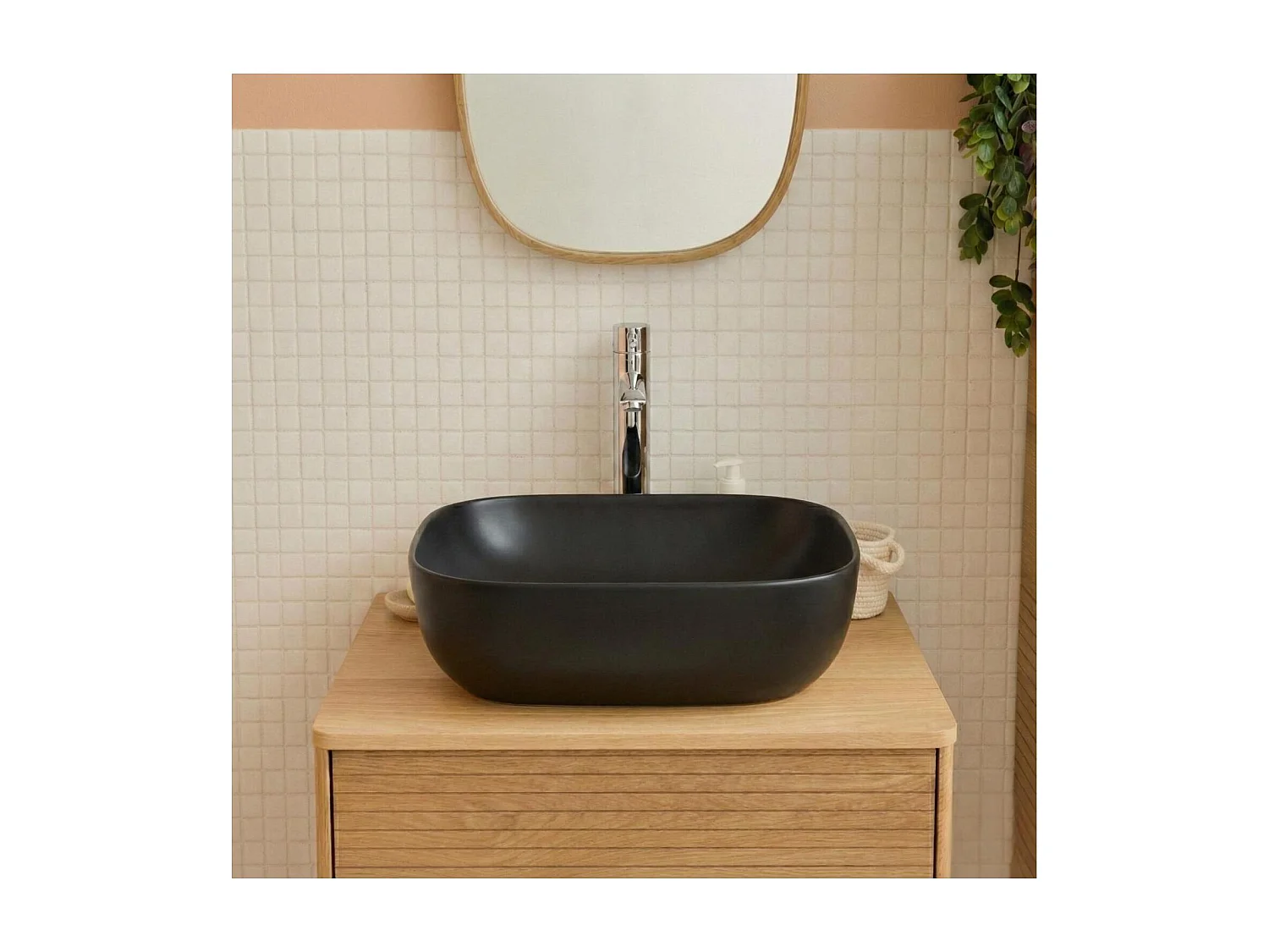 DIEGO ovale keramische opzetwastafel