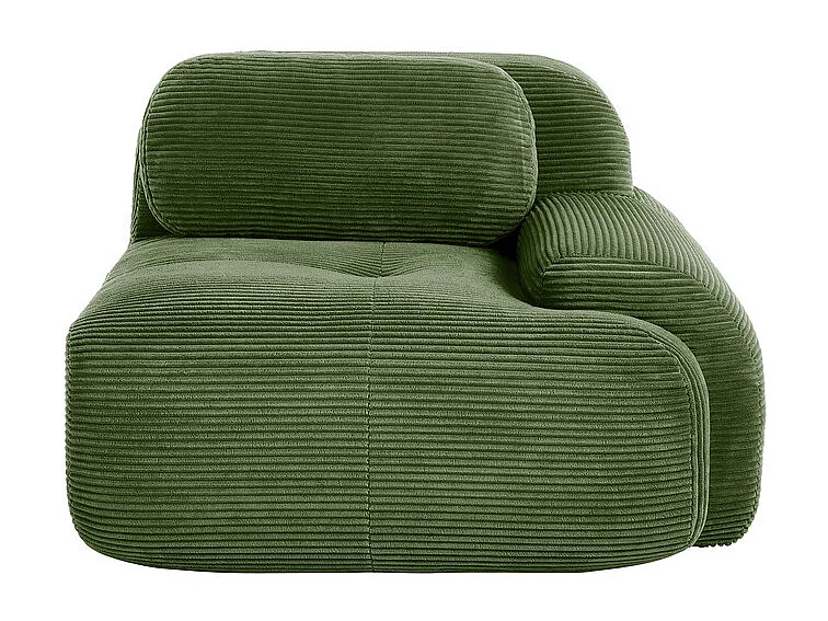 Lounge de jardim em vime e aço: mesa de centro + 2 cadeiras de balanço com almofada - Branco e Marrom