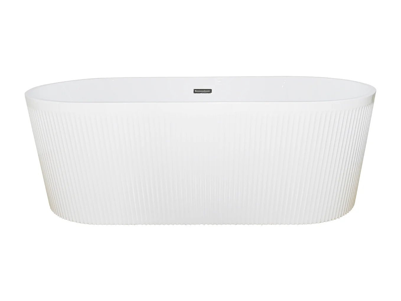 Vasca freestanding ovale CORBIN bianca 170 cm