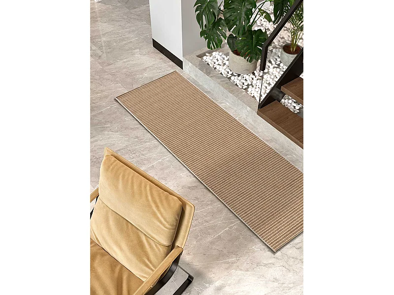 Tappeto esterior - naturale - beige - 48 x 200 cm - NATURA