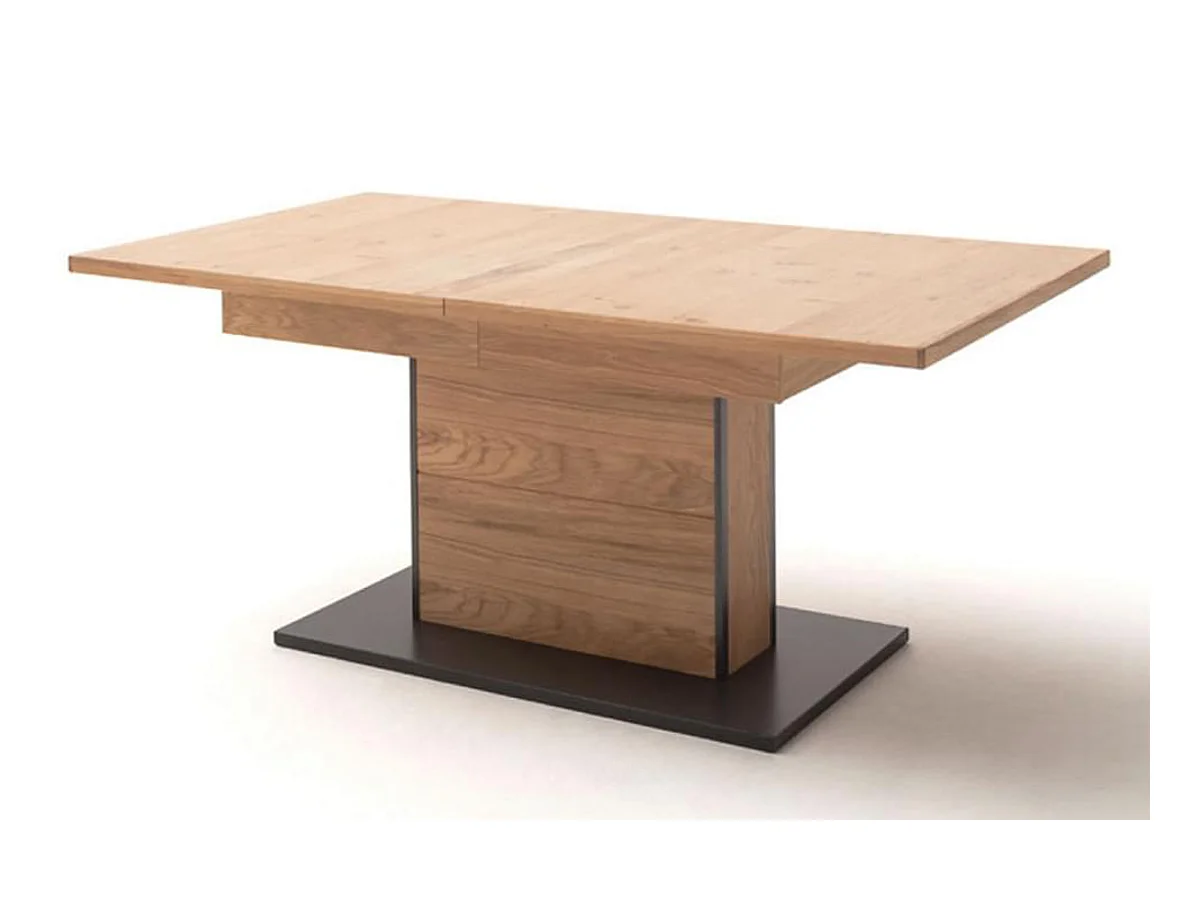 Table à manger extensible en chêne bianco - L.180-280 x H.77 x P.100 cm