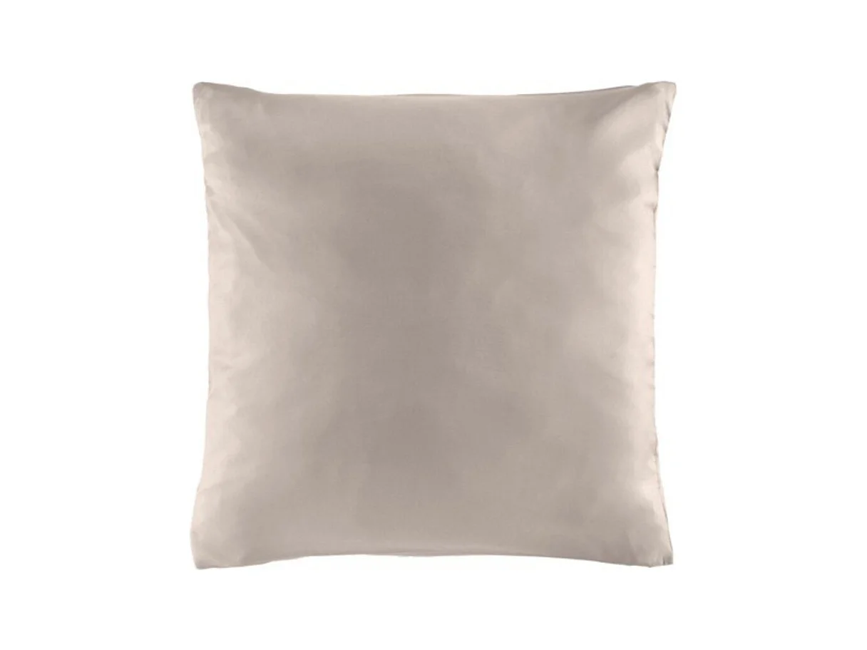 Taie d'Oreiller Microfibre "Oscar" 63x63cm Naturel