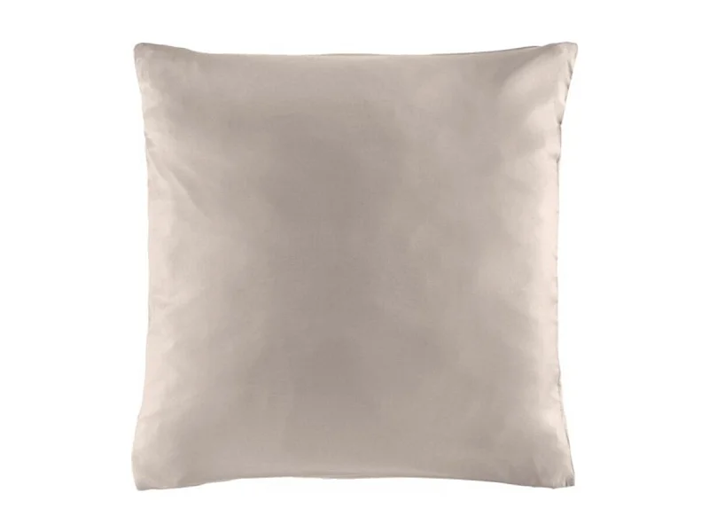 Taie d'Oreiller Microfibre "Oscar" 63x63cm Naturel