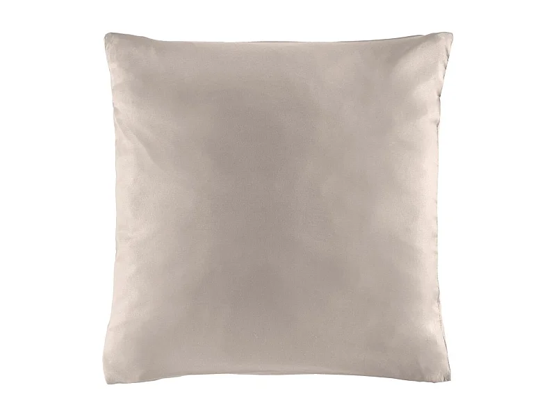 Taie d'Oreiller Microfibre "Oscar" 63x63cm Naturel