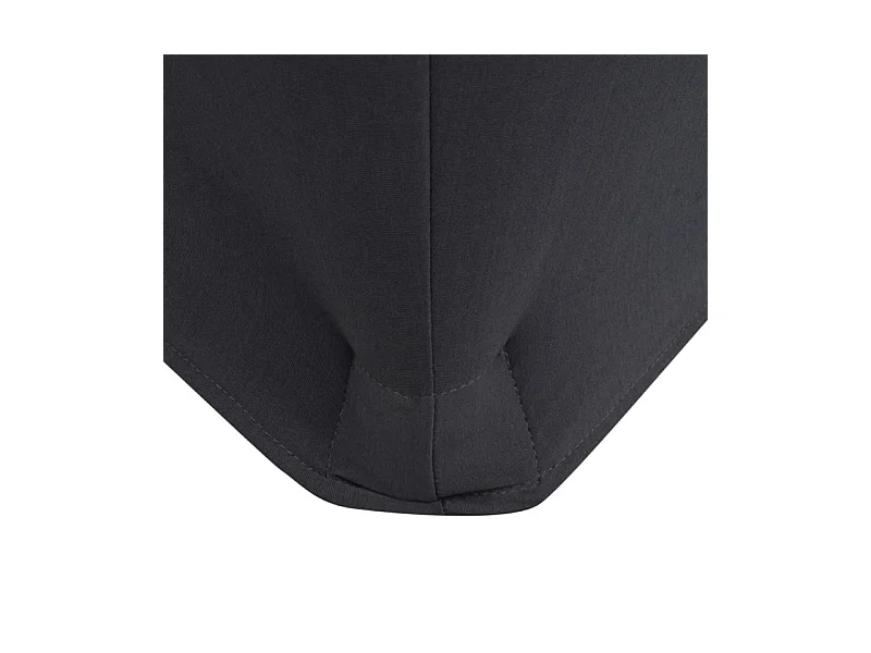 Stretch-Tischhusse 2 Stk. 243 x 76 x 74 cm Anthrazit