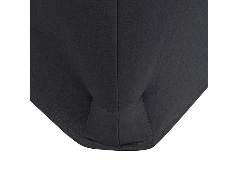 Stretch-Tischhusse 2 Stk. 243 x 76 x 74 cm Anthrazit