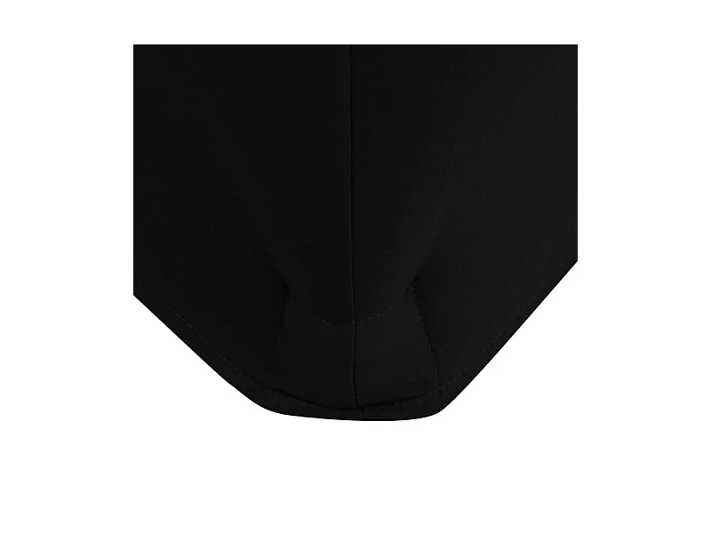 Capa Extensível para Mesa em Preto - Conjunto de 2 Peças 243x76x74 cm
