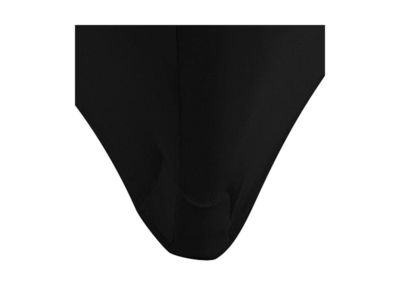 Capa Extensível para Mesa em Preto - Conjunto de 2 Peças 243x76x74 cm