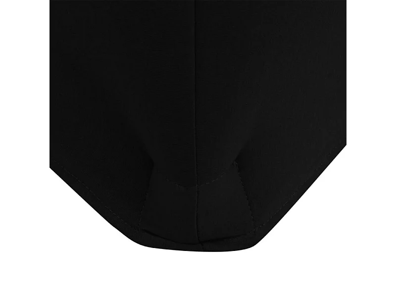 Capa Extensível para Mesa em Preto - Conjunto de 2 Peças 243x76x74 cm
