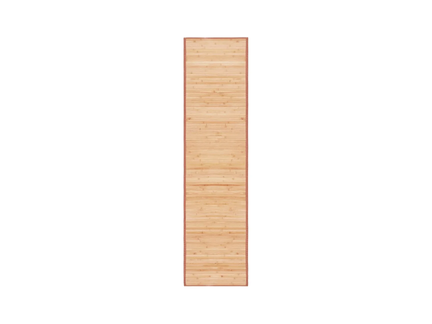 Tapis en bambou 80x300 cm Marron