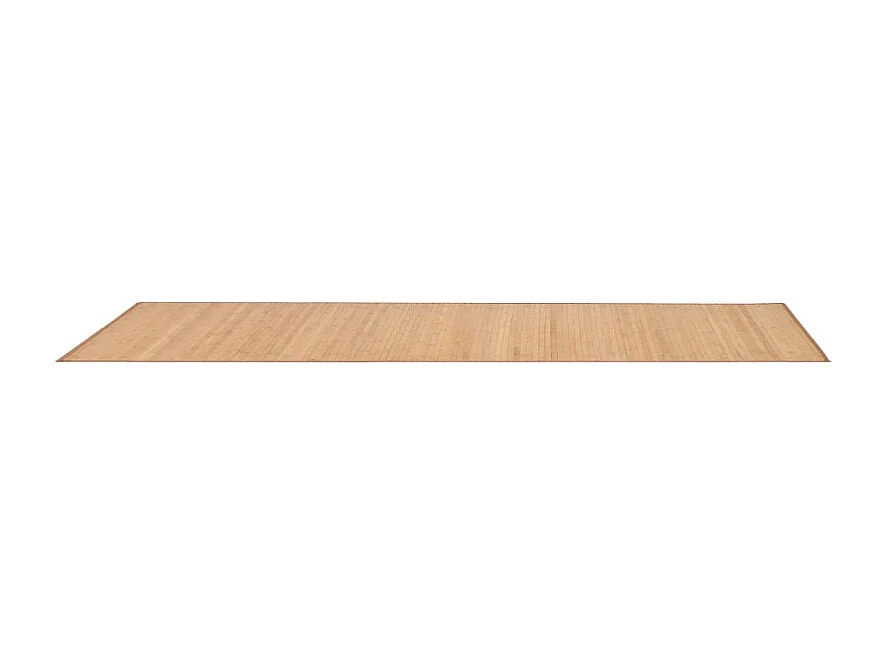Tapete de Bambu Antiderrapante 80x300 cm Castanho - Elegância Natural para Sua Casa