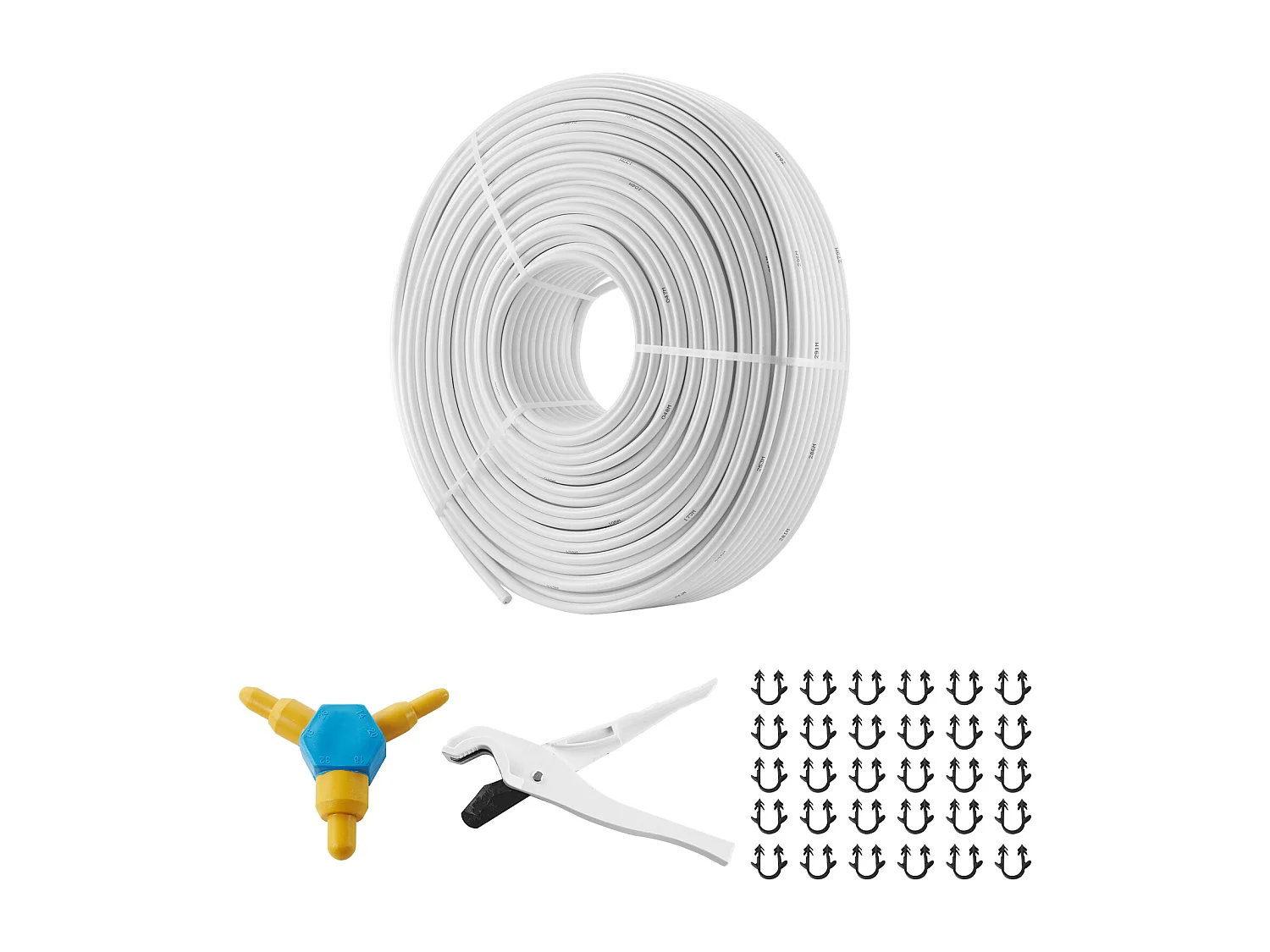 Tube PEX-AL-PEX SucceBuy 984 Pi, Composite Aluminium-Plastique, Barrière à L'oxygène