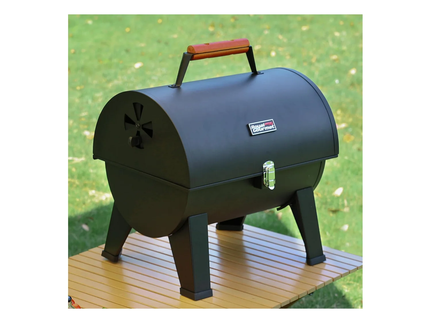 Barbecue à Charbon de Bois Portable Royal Gourmet - Surface Cuisson 44 x 31,8 cm