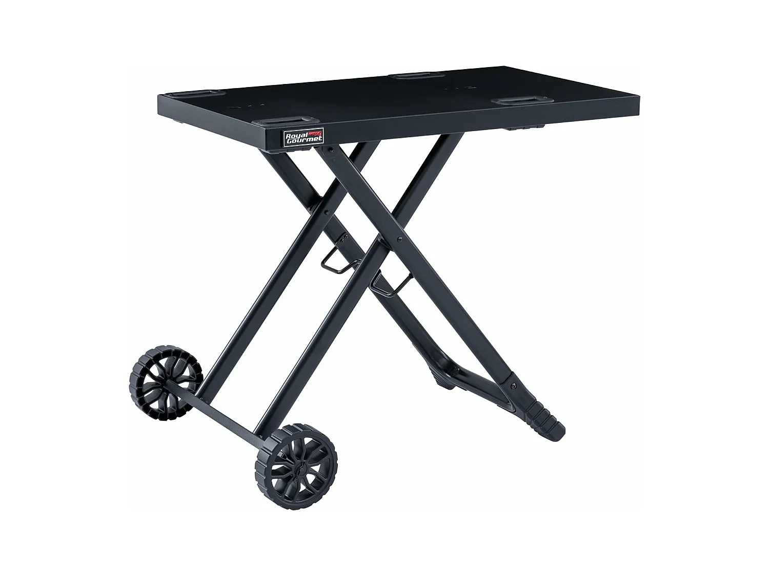 Chariot Pliant pour Plancha Royal Gourmet pour Série GT2005-F-Dessus de Table 79 x 46,8 cm
