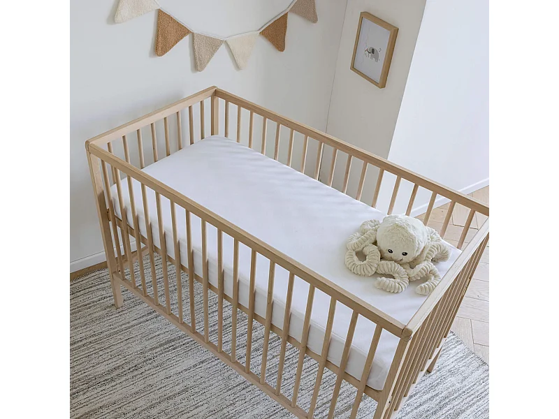 Protège matelas bébé 100% coton anti-acariens 70x140 - SOMEO