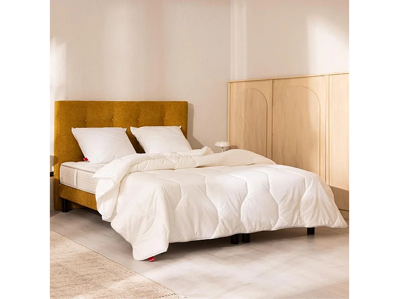 Pack couette mi-saison 240x220 cm et oreiller modulable Epeda