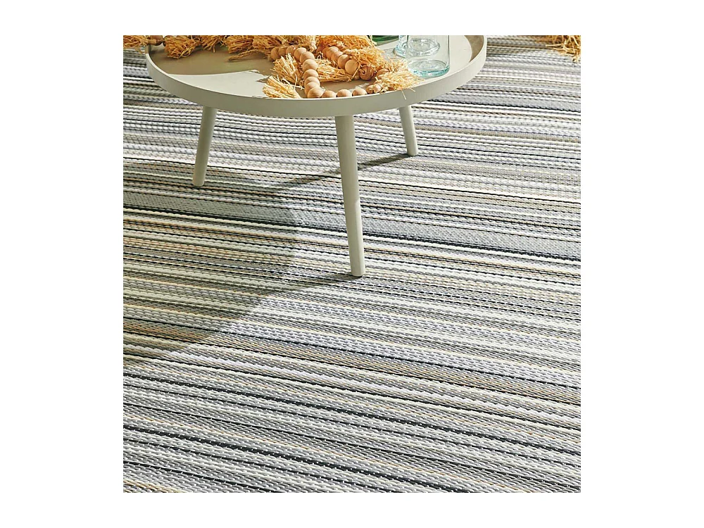 Tapis extérieur en polypropylène Spargi 1746 gris 120 x 160 cm