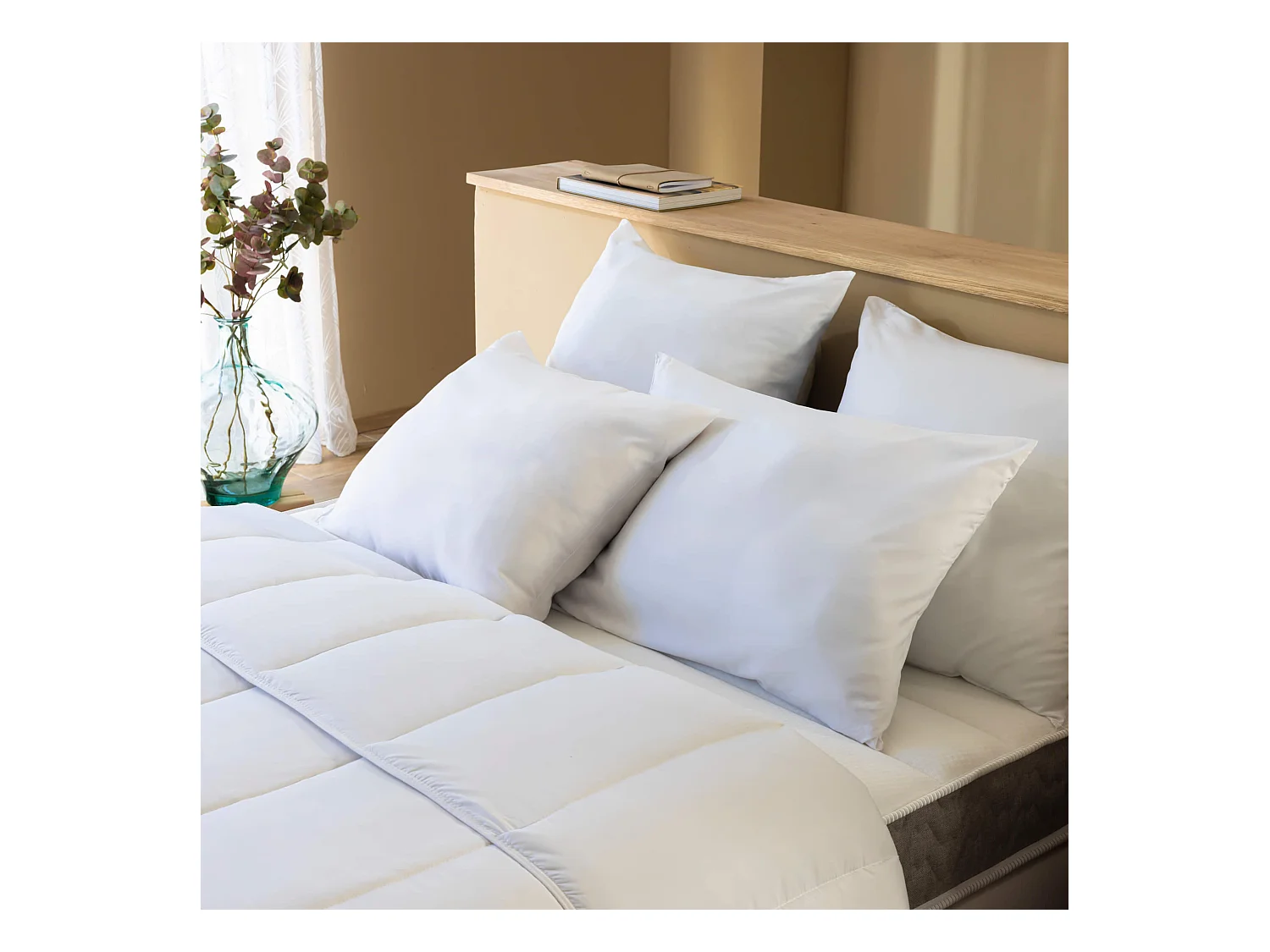 Oreiller 650 gr ferme 60x60