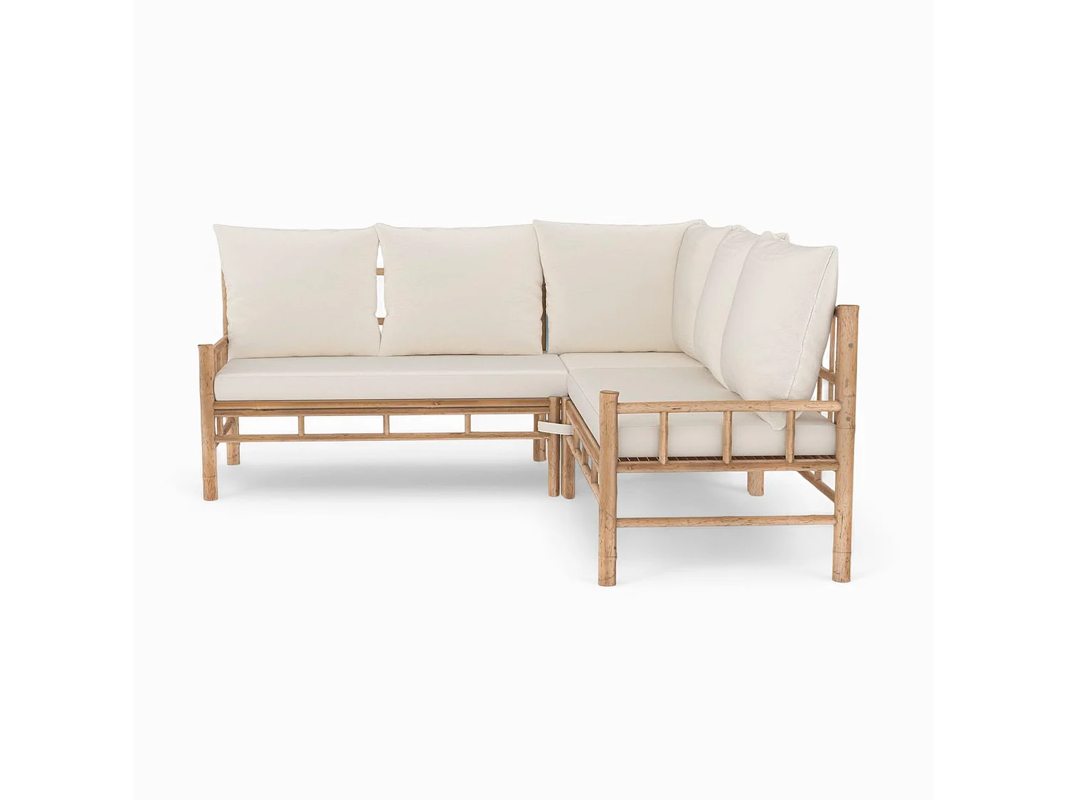 <p>Set da giardino per 5 persone in bambù</p> - Vadella