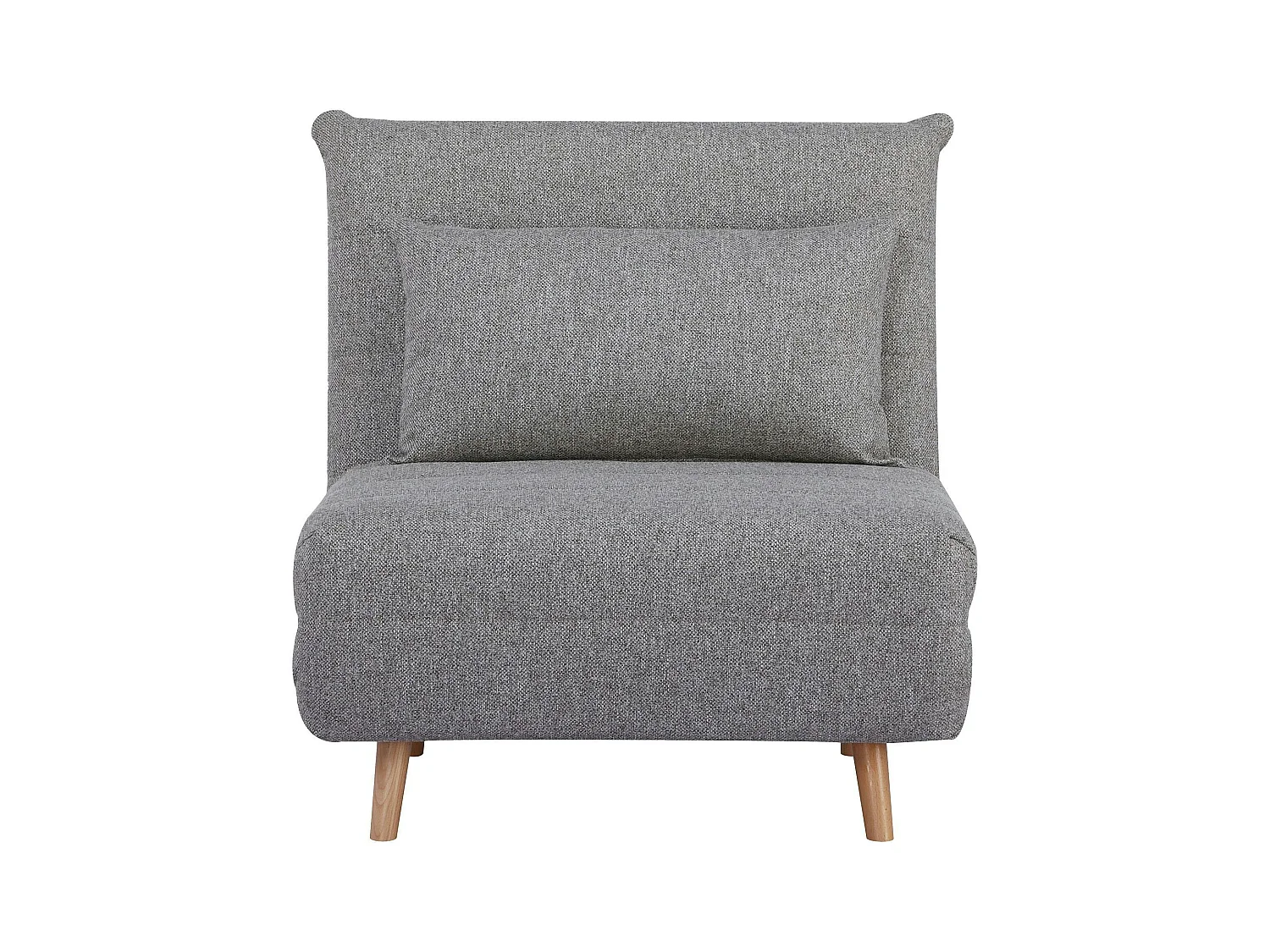 Fauteuil convertible gris BERLIN