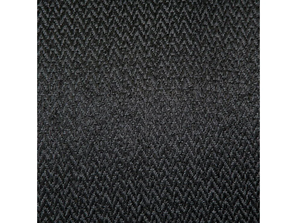 Fauteuil bleu foncé avec structure en bois de noyer BERLIN