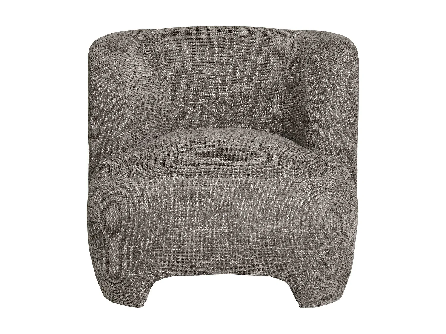 Gros fauteuil design gris BERLIN