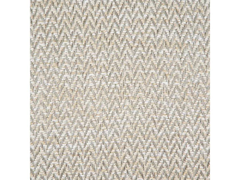 Fauteuil beige sable avec structure en bois de noyer BERLIN