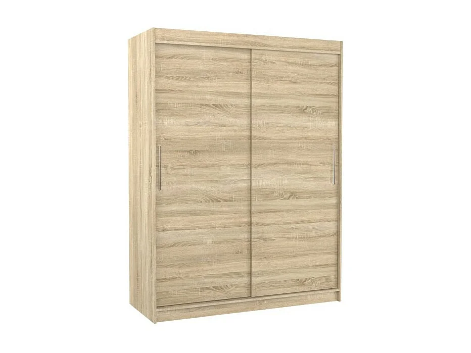 Armoire Lucio (150cm)/portes coulissantes/Sonoma