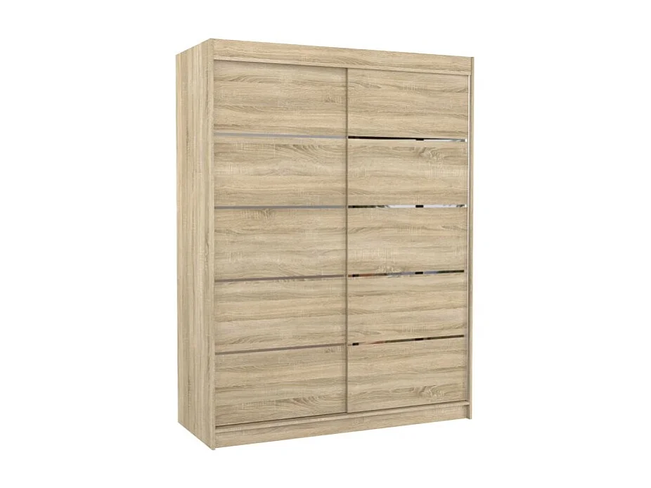 Armoire Soro (150cm)/portes coulissantes/Sonoma