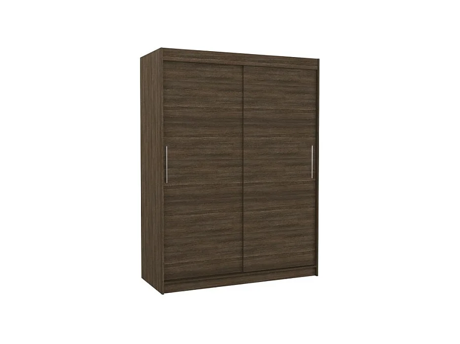 Armoire Lucio (150cm)/portes coulissantes/Marron