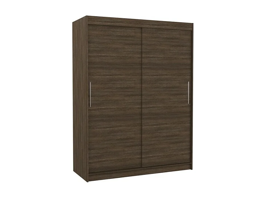Armoire Lucio (150cm)/portes coulissantes/Marron