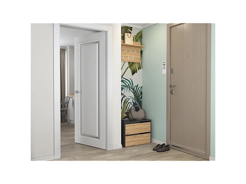 Armoire à chaussures MODO 1 - ANTHRACITE/ARTISAN