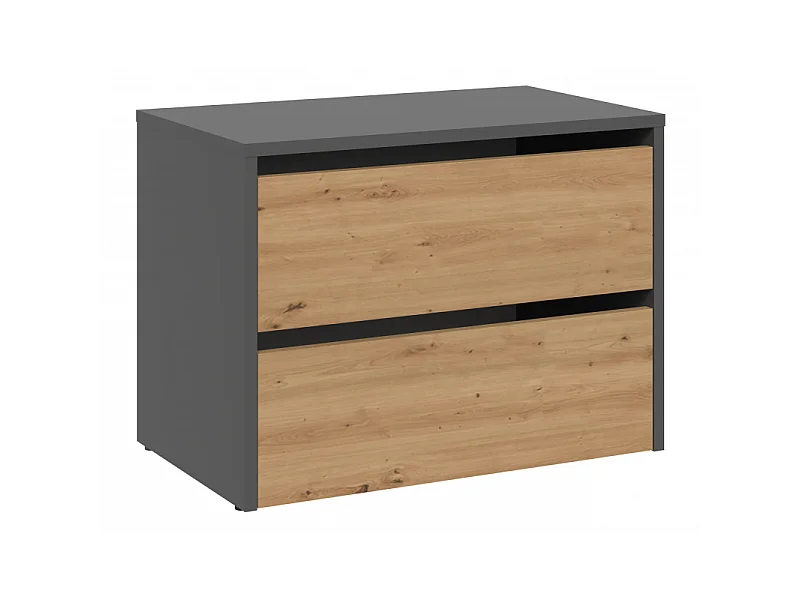 Armoire à chaussures MODO 1 - ANTHRACITE/ARTISAN