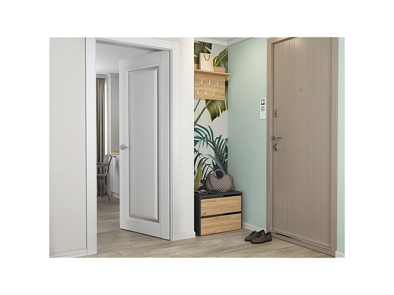 Armoire à chaussures MODO 1 - ANTHRACITE/ARTISAN